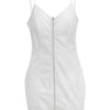 Bad Romance Riley Ring - Zip Mini Dress - Lustreve