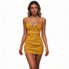 Bad Romance Riley Ring - Zip Mini Dress - Lustreve