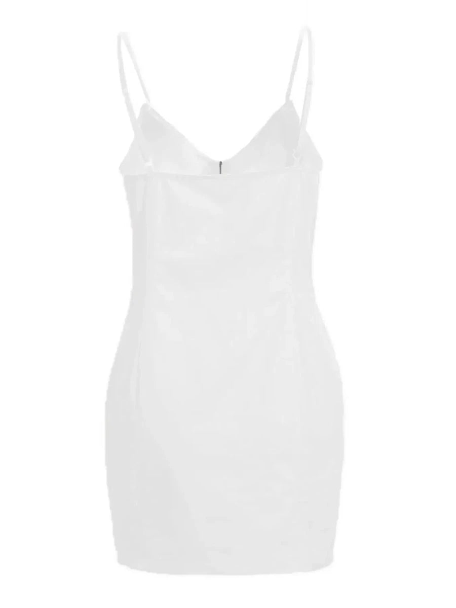 Bad Romance Riley Ring - Zip Mini Dress - Lustreve
