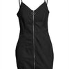 Bad Romance Riley Ring - Zip Mini Dress - Lustreve