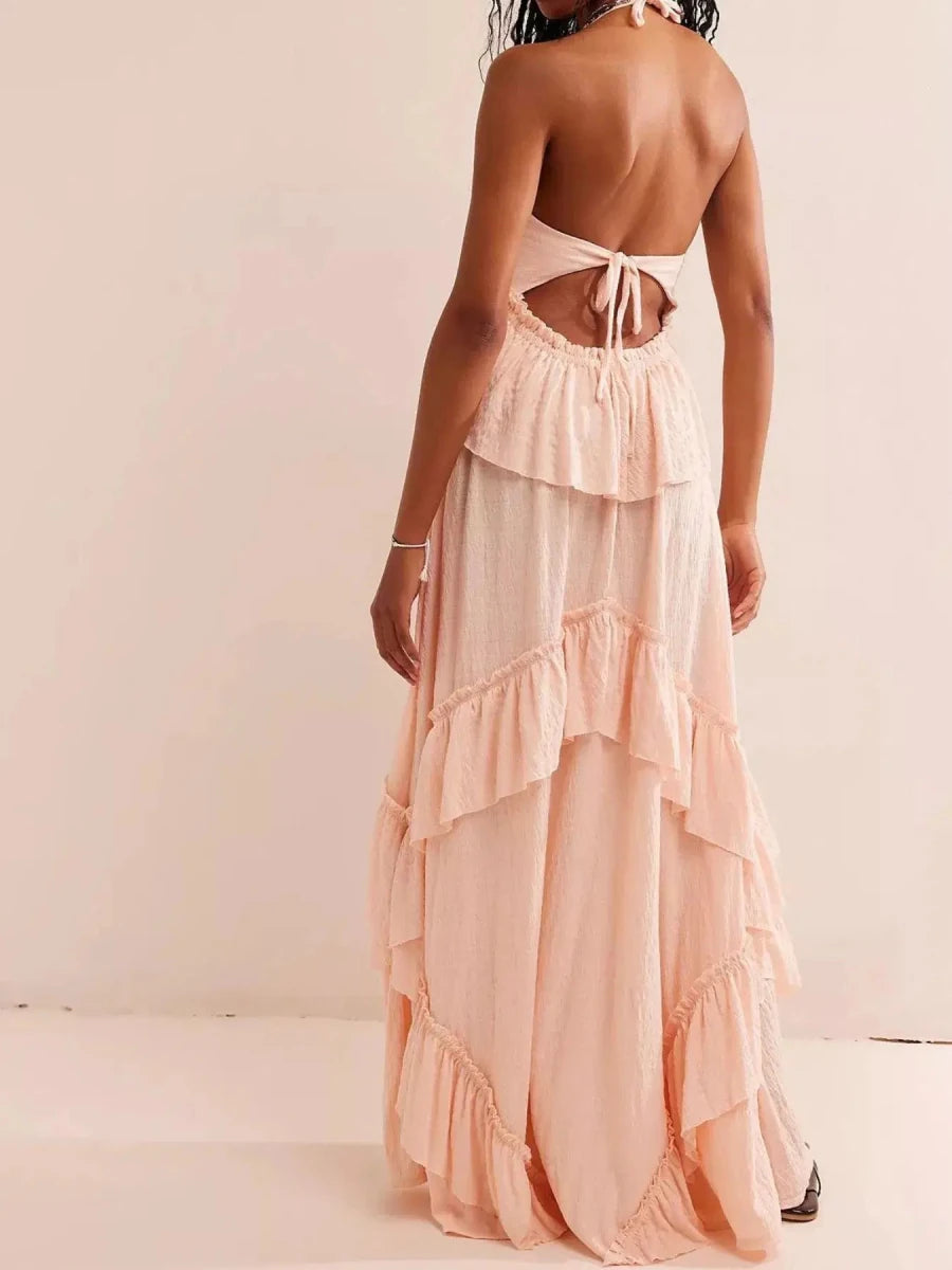 Barefoot Luxury Tiered Maxi Dress - Lustreve
