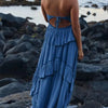 Barefoot Luxury Tiered Maxi Dress - Lustreve