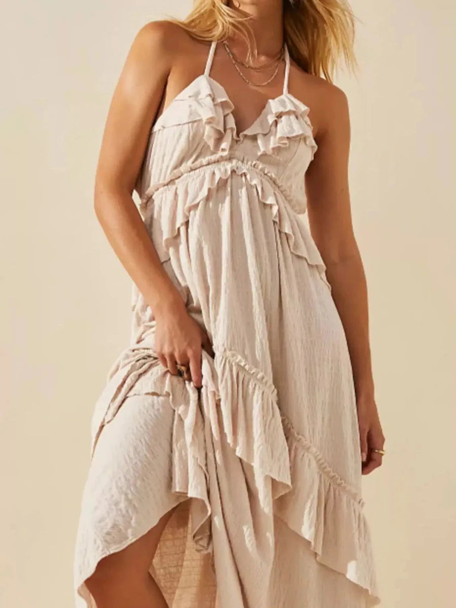 Barefoot Luxury Tiered Maxi Dress - Lustreve