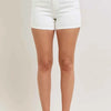 Judy Blue Full Size High-Waisted Slim Short Plus Size