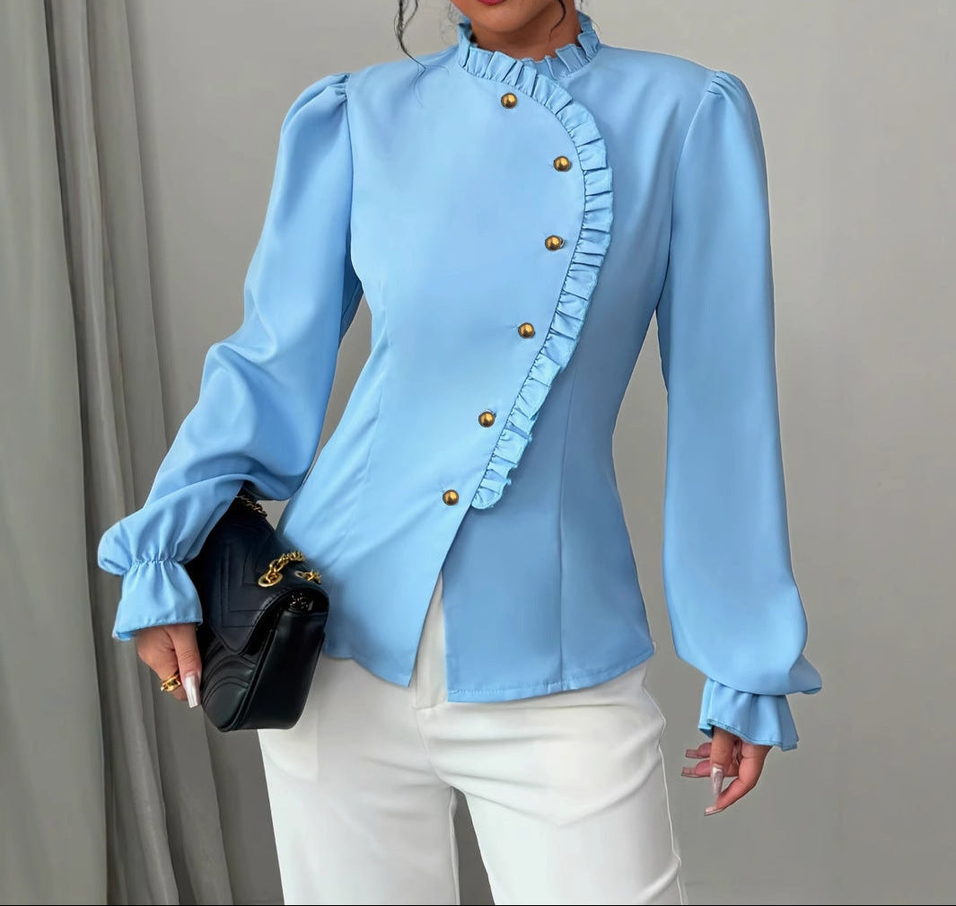 Chemise à volants Femme Focus 