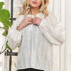 ADORA Cotton Peasant Top