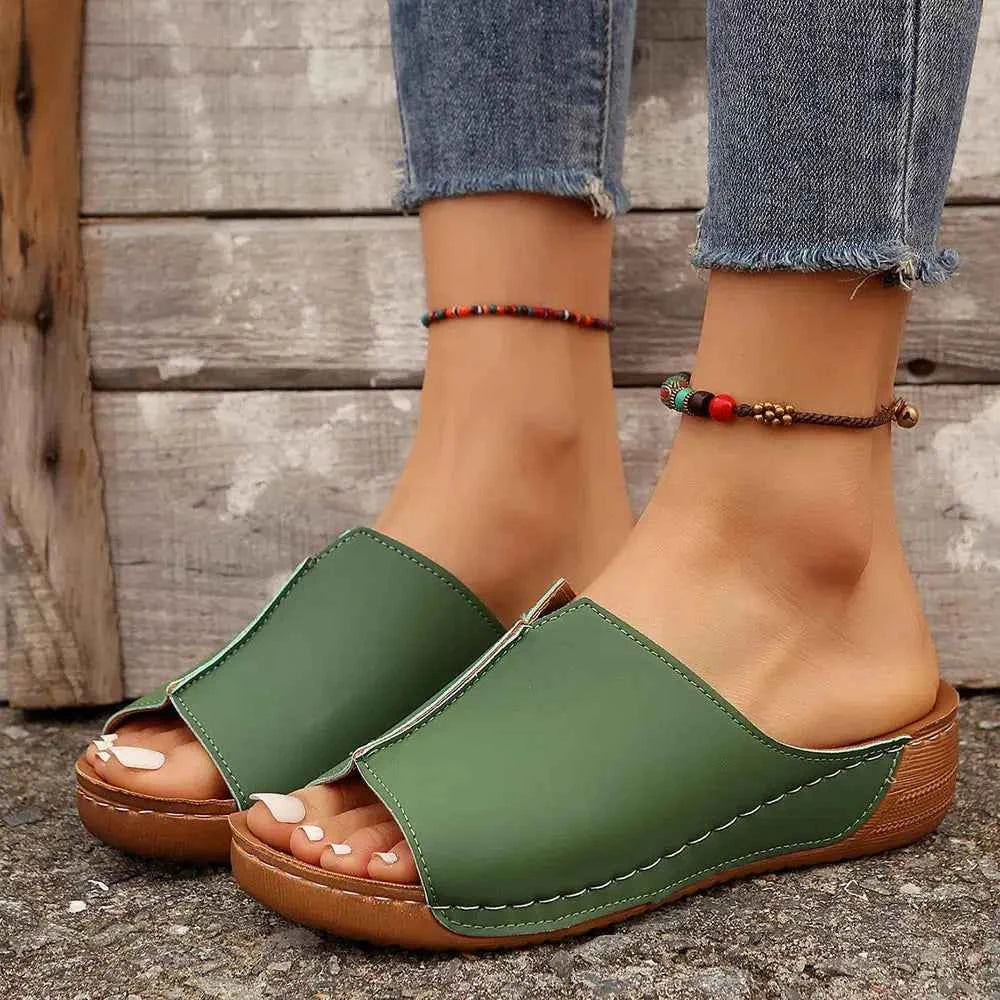 BreezeWedge Sandals"