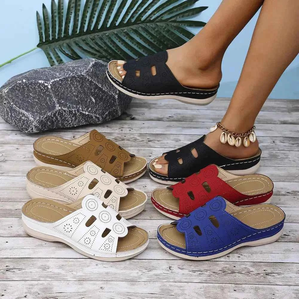 Cutout Muse Sandals"