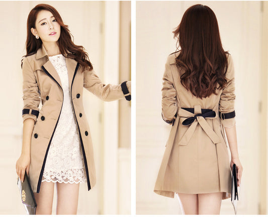 Chic Pressy Trench Coat