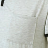 Boyfriend's Plus Size Contrast Trim Short Sleeve Lounge Tee Dress - Lustreve