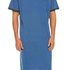 Boyfriend's Plus Size Contrast Trim Short Sleeve Lounge Tee Dress - Lustreve