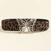 Butterfly Alloy Buckle Elastic Belt - Lustreve
