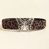 Butterfly Alloy Buckle Elastic Belt - Lustreve