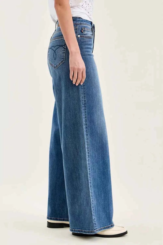 Judy Blue High Waist Palazzo Jeans
