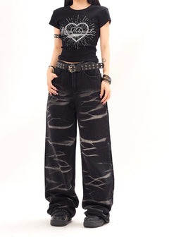 Punk Hip Hop Casual Pants