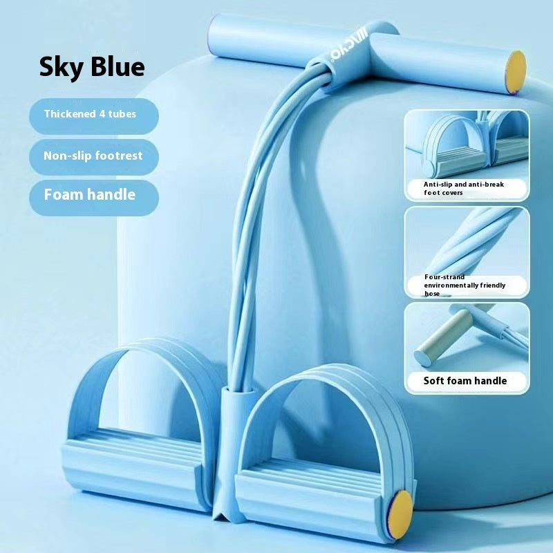 Pedal-Brustexpander – Verbesserte Ausführung mit 4, 6 und 8 Rohren 