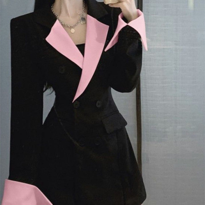 Laurel Contrast Elegance Slim Fit Kleid