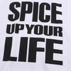 Spice Up Your Life Grafik-T-Shirt – Weiß
