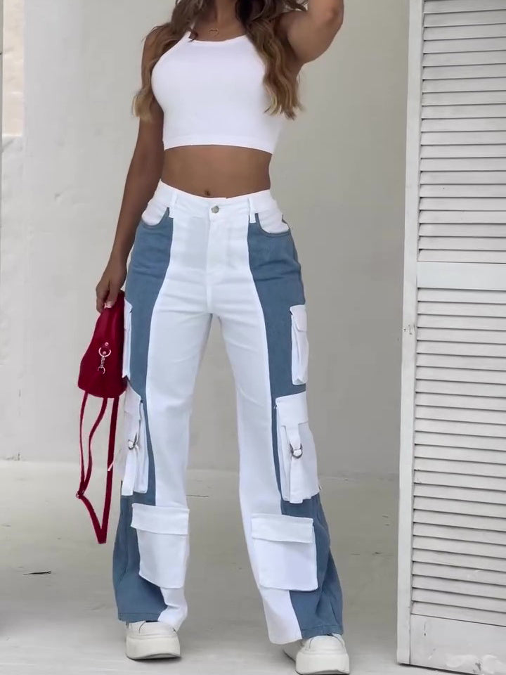 Street Edge Cargo Denim