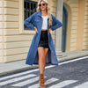 All Mixed Up Denim Trench Coat