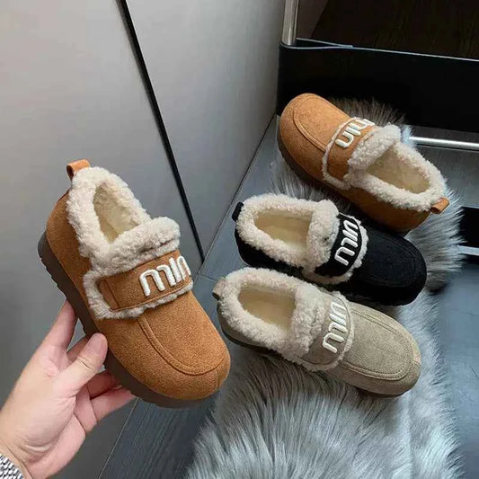 FurSuede Flats"