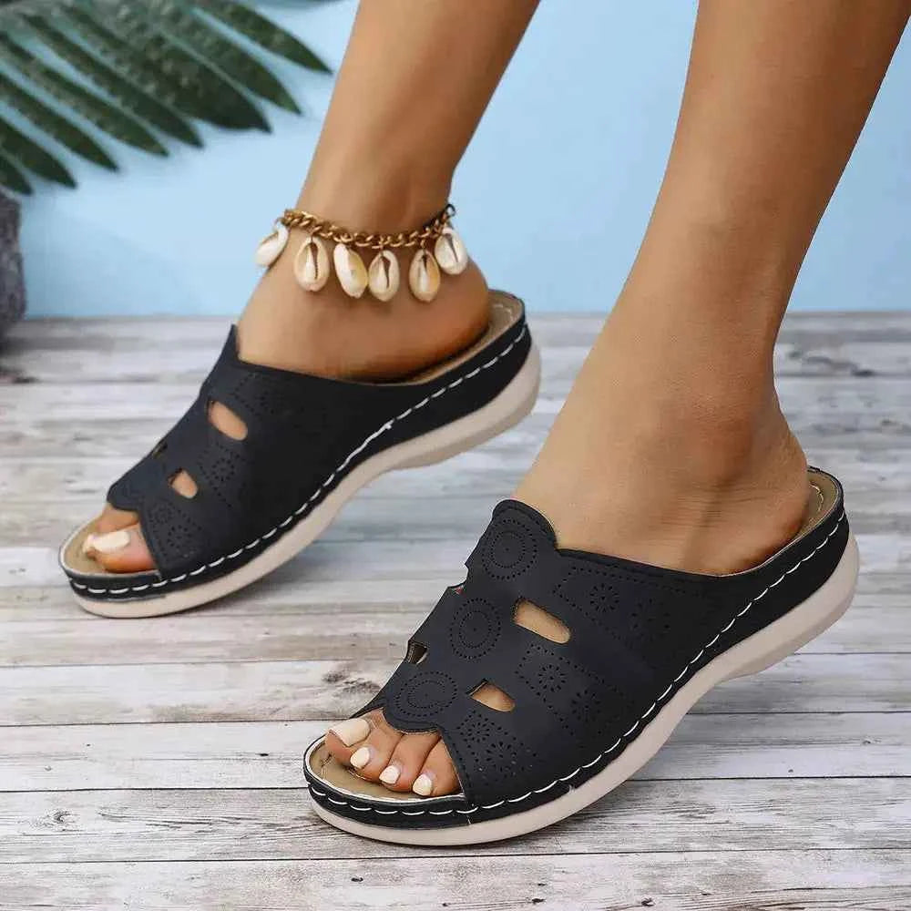 Cutout Muse Sandals"