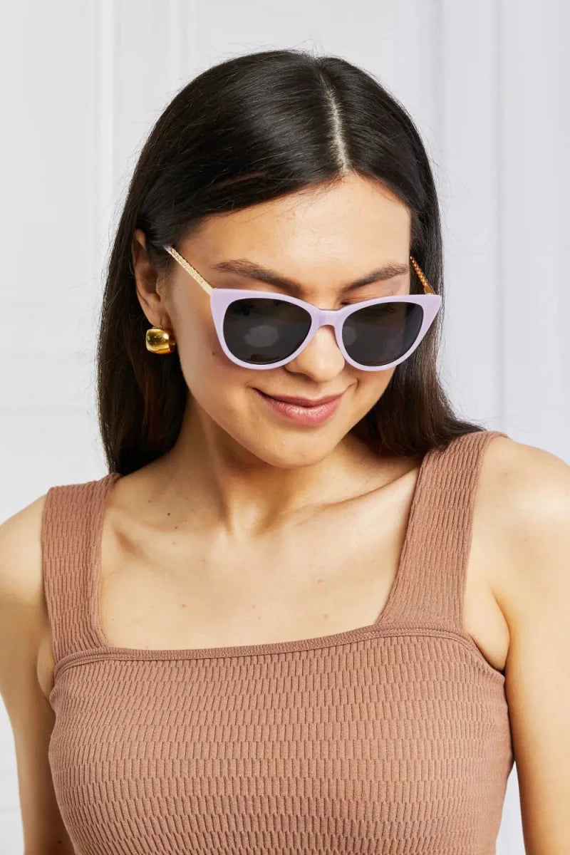 Cat - Eye Acetate Frame Sunglasses - Lustreve