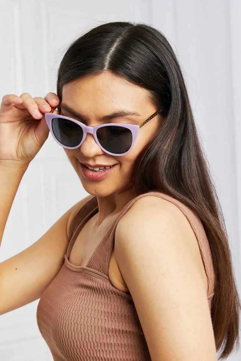 Cat - Eye Acetate Frame Sunglasses - Lustreve