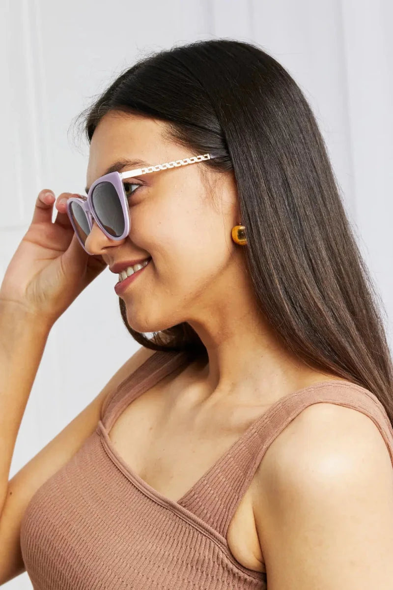Cat - Eye Acetate Frame Sunglasses - Lustreve