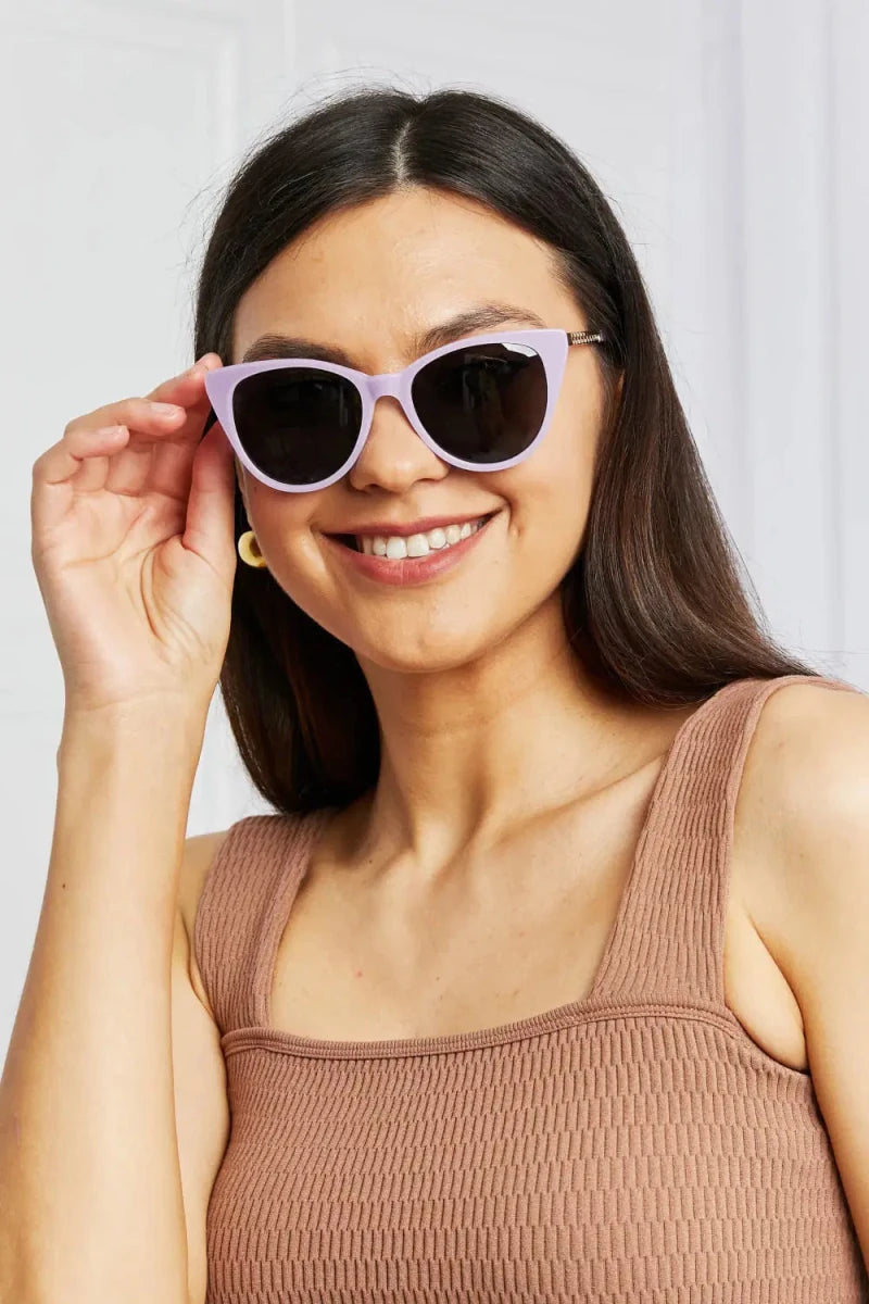 Cat - Eye Acetate Frame Sunglasses - Lustreve