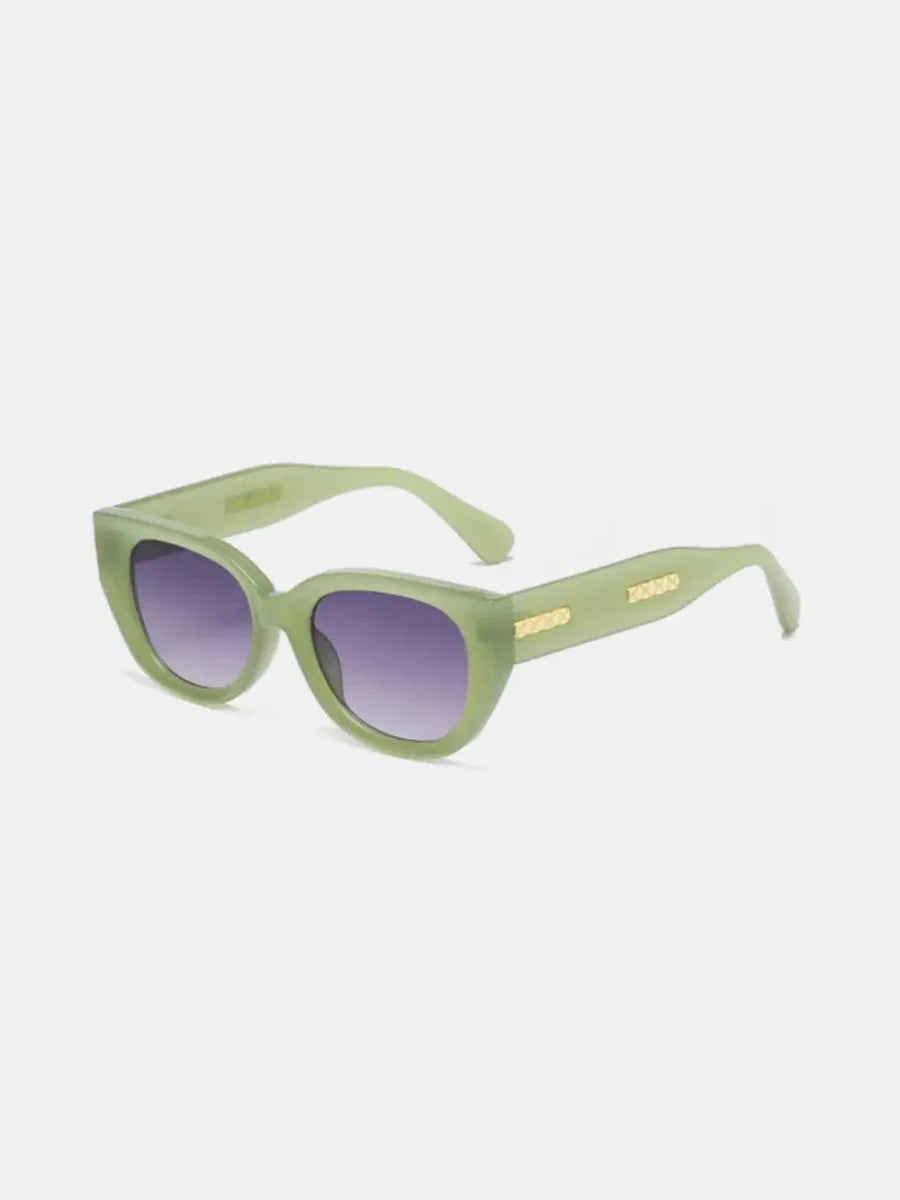 Cat Eye Polycarbonate Frame Sunglasses - Lustreve