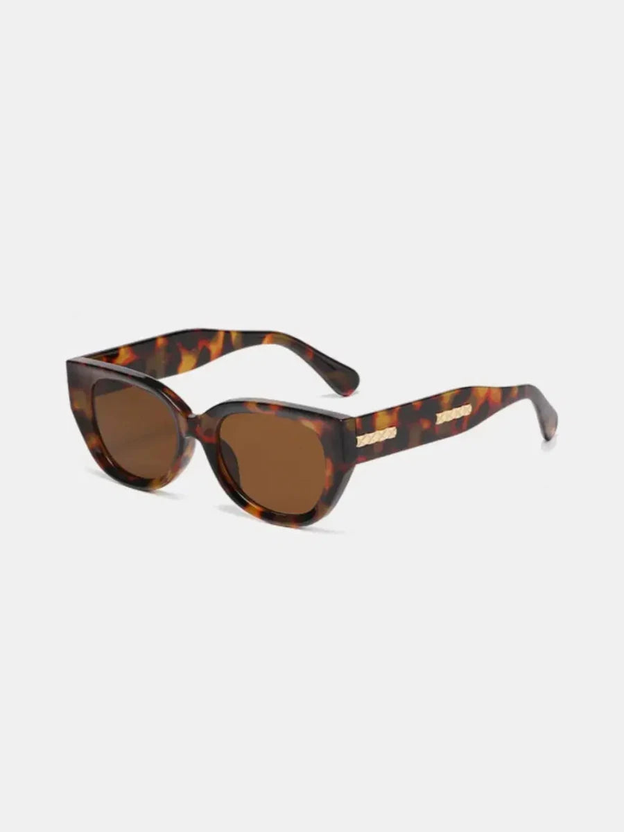 Cat Eye Polycarbonate Frame Sunglasses - Lustreve