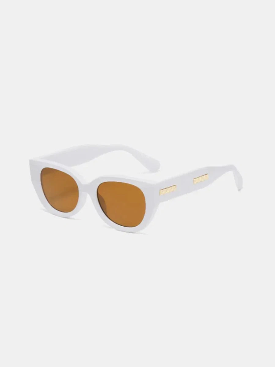 Cat Eye Polycarbonate Frame Sunglasses - Lustreve