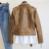 Leona Short Leather Jacket