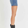RISEN Full Size High Rise Patched Front Pocket Shorts Plus Size