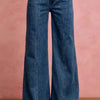 SO ME Seam Detail Mid Rise Stretch Denim Jeans