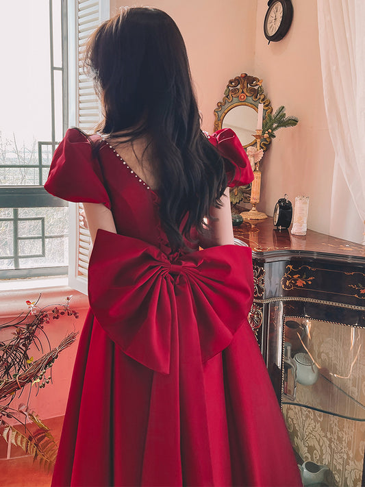 Red-Light Romance Dress"