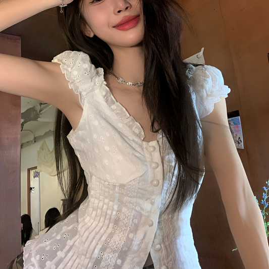 Laced in Grace Blouse