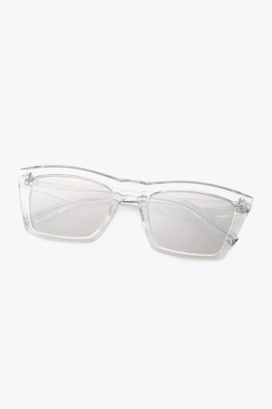 Cellulose Propionate Frame Rectangle Sunglasses - Lustreve