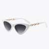 Chain Detail Cat - Eye Sunglasses - Lustreve
