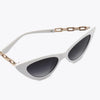 Chain Detail Cat - Eye Sunglasses - Lustreve