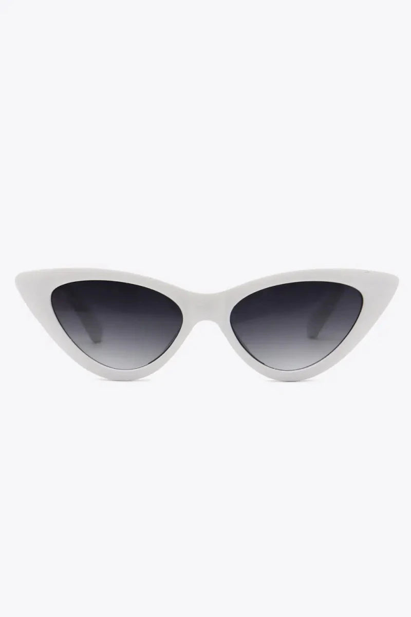Chain Detail Cat - Eye Sunglasses - Lustreve