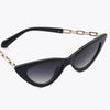 Chain Detail Cat - Eye Sunglasses - Lustreve
