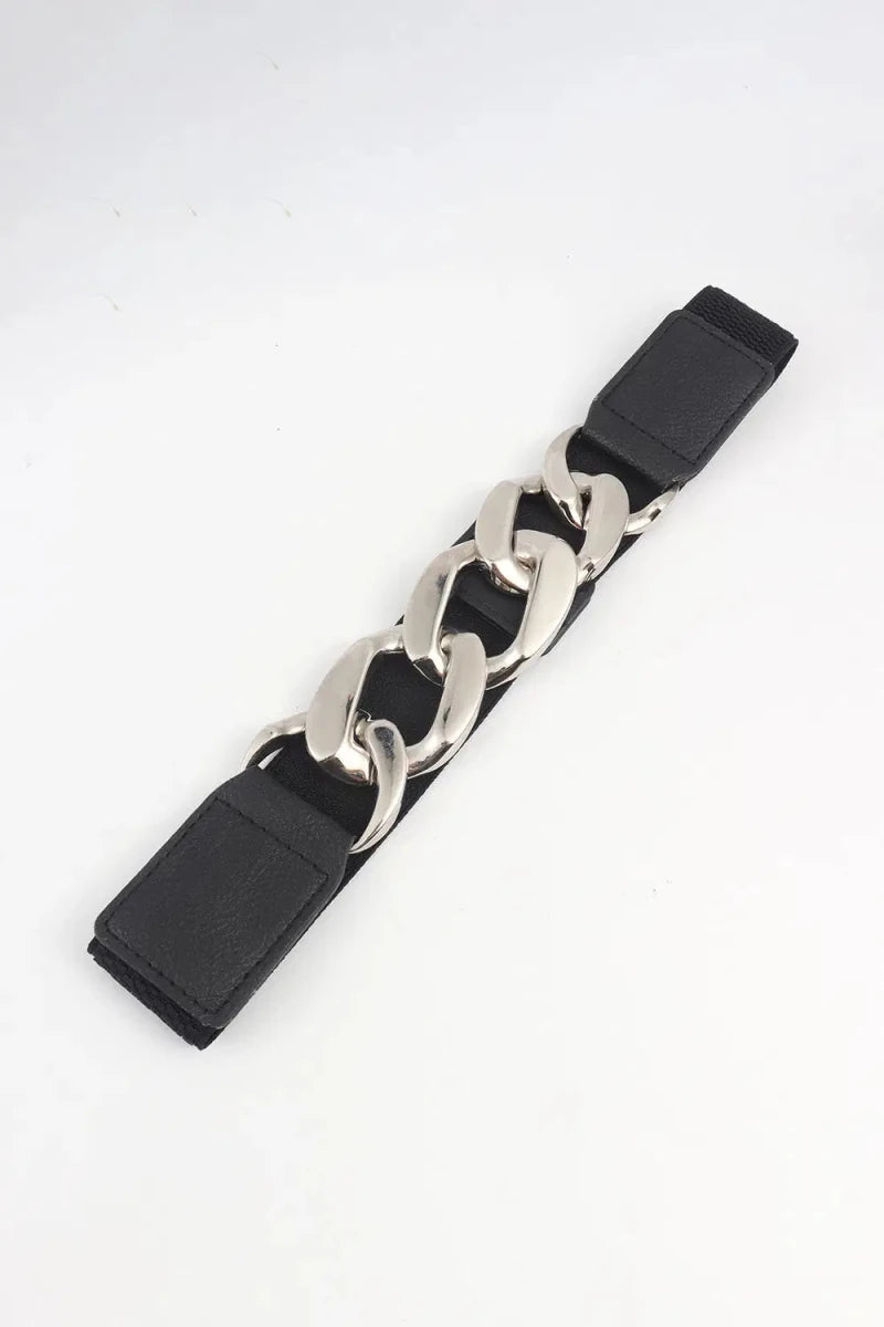 Chain Detail Elastic Belt - Lustreve