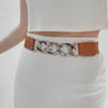 Chain Detail Elastic Belt - Lustreve