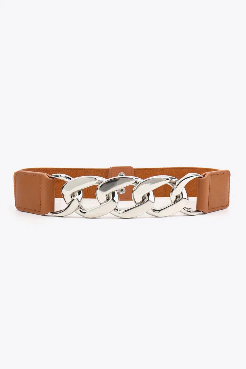 Chain Detail Elastic Belt - Lustreve