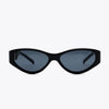 Chain Detail Temple Cat Eye Sunglasses - Lustreve