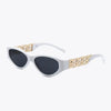 Chain Detail Temple Cat Eye Sunglasses - Lustreve