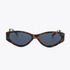 Chain Detail Temple Cat Eye Sunglasses - Lustreve