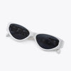 Chain Detail Temple Cat Eye Sunglasses - Lustreve